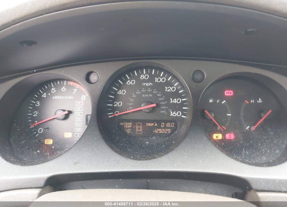 2001 ACURA CL 3.2 VIN: 19UYA42491A028917
