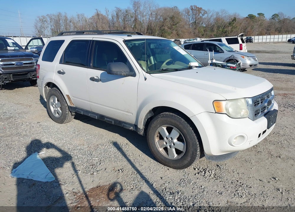 2010 FORD ESCAPE XLT VIN: 1FMCU0DG8AKC62617