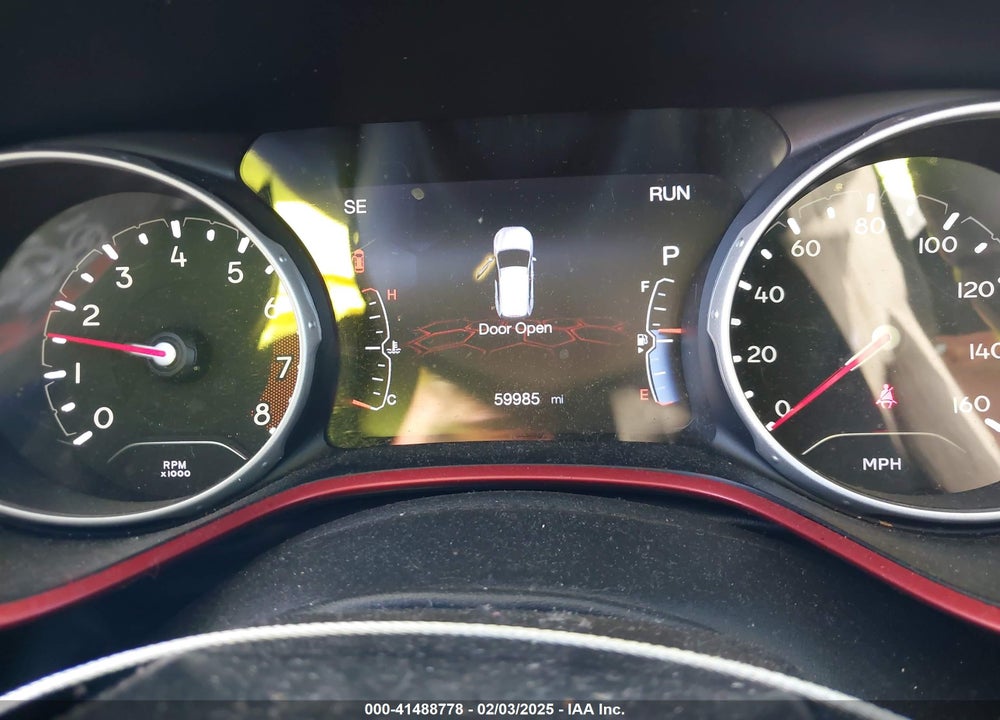 2021 JEEP COMPASS TRAILHAWK 4X4 VIN: 3C4NJDDB8MT519022