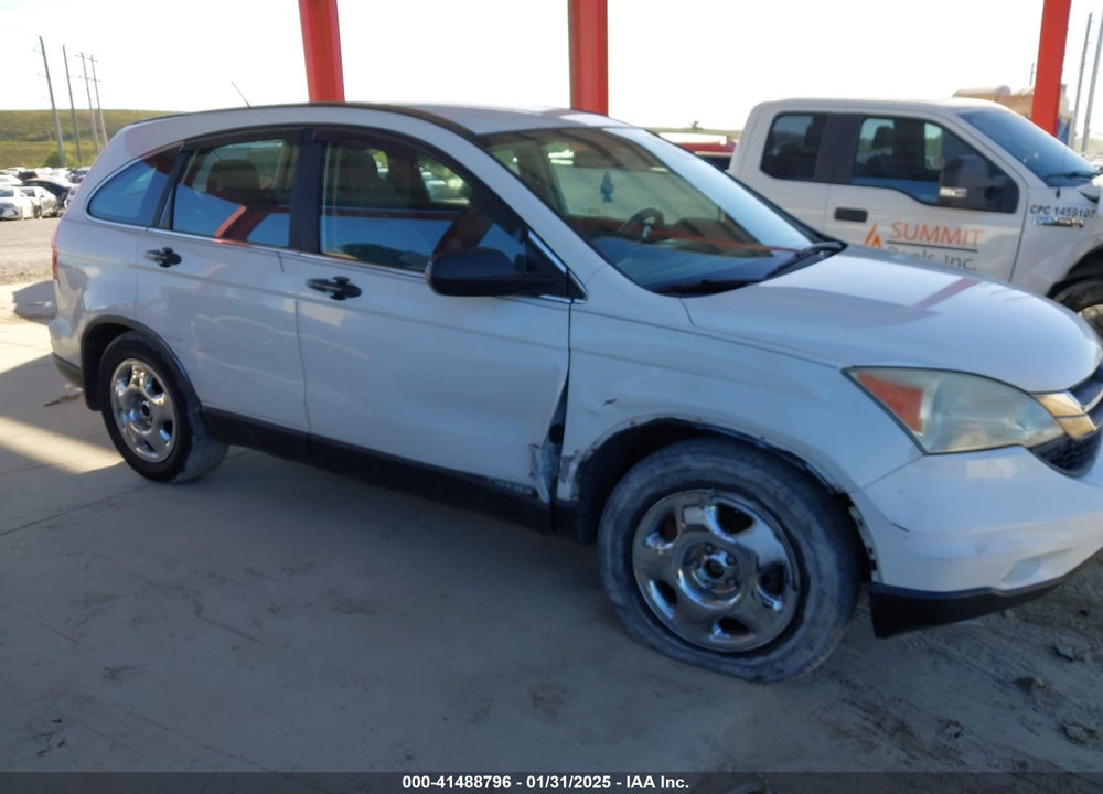 2010 HONDA CR-V LX VIN: 5J6RE3H3XAL029587