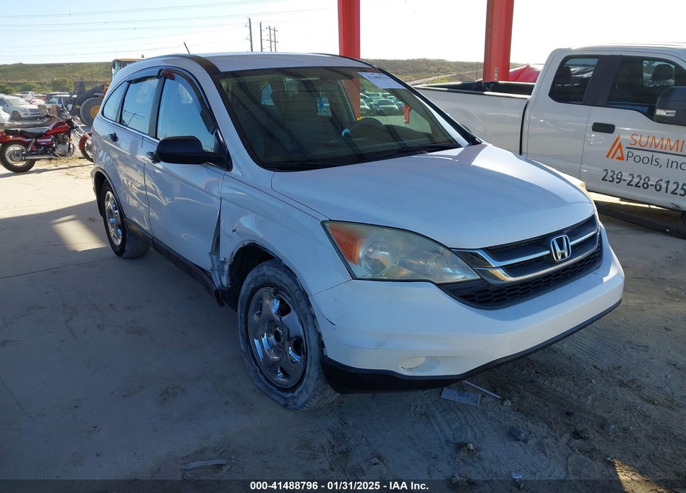 2010 HONDA CR-V LX VIN: 5J6RE3H3XAL029587