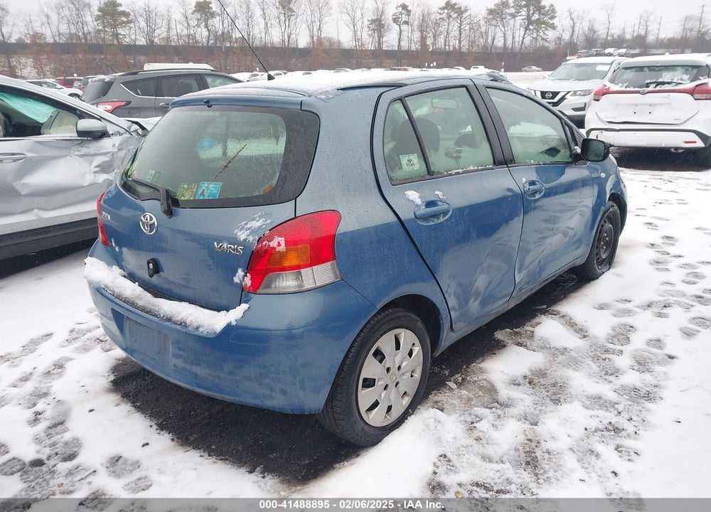 2009 TOYOTA YARIS VIN: JTDKT4K32A5296190