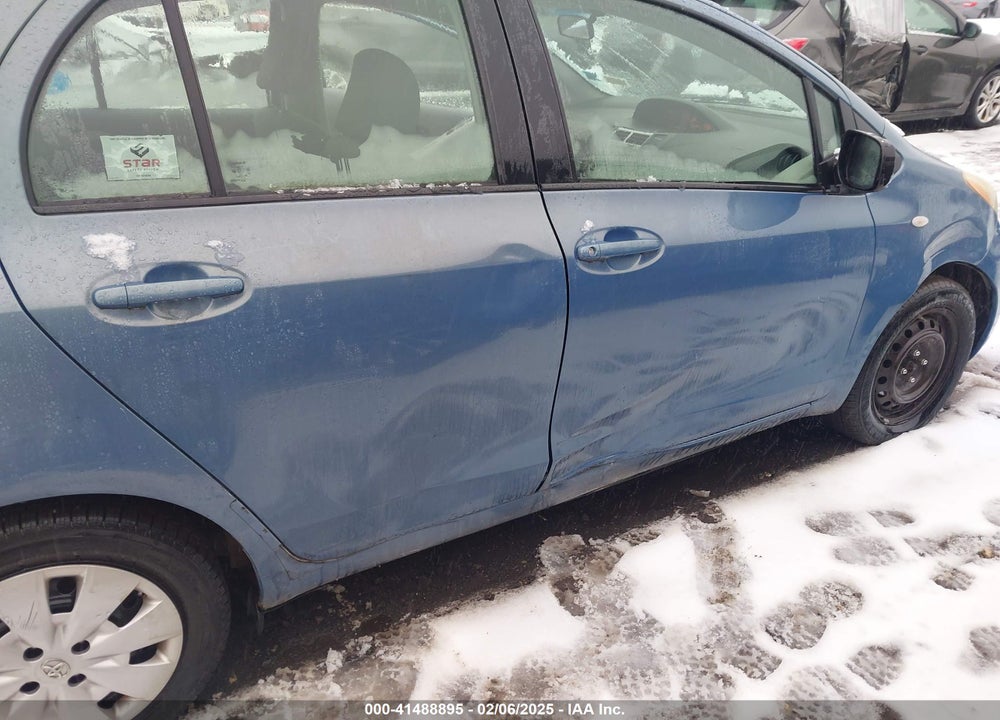 2009 TOYOTA YARIS VIN: JTDKT4K32A5296190