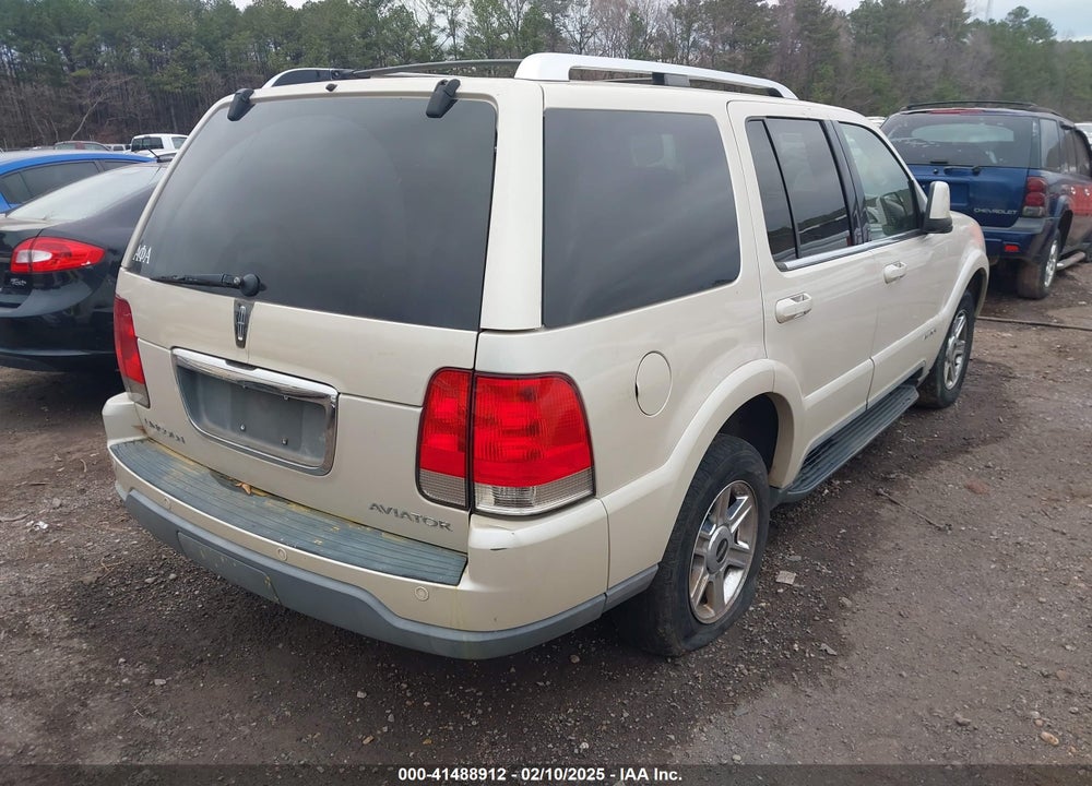 2005 LINCOLN AVIATOR VIN: 5LMEU68H65ZJ33364
