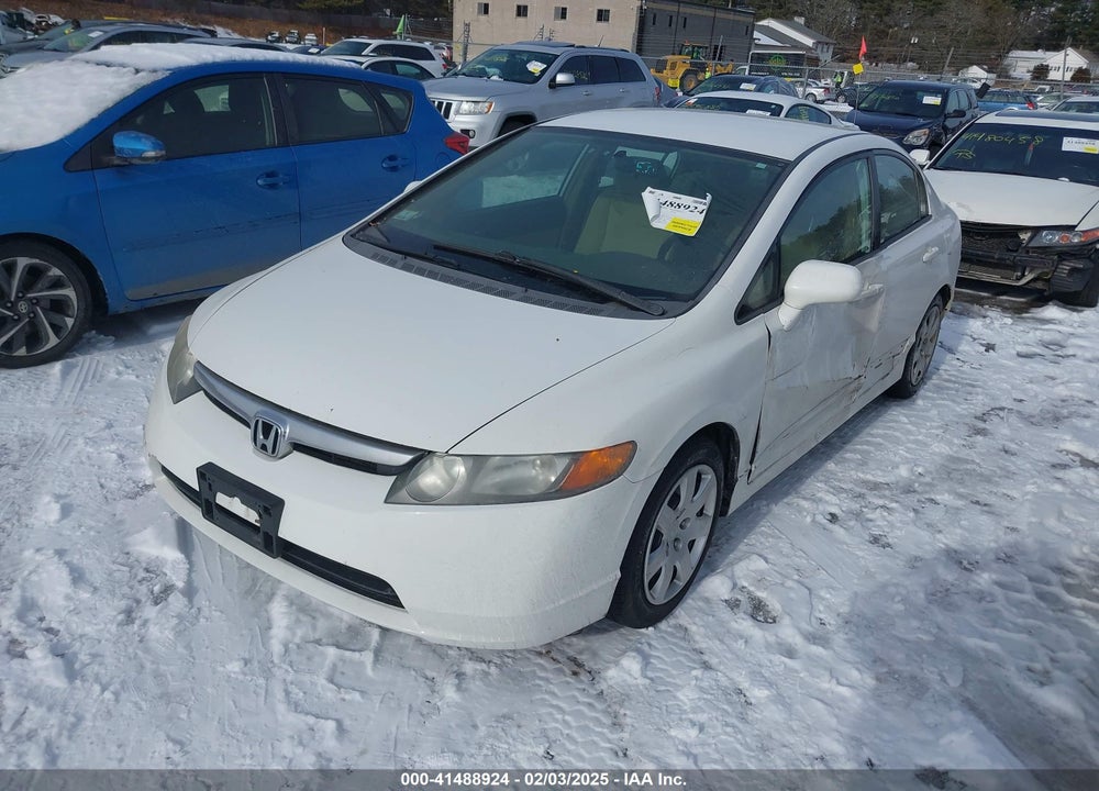 2007 HONDA CIVIC LX VIN: 2HGFA15547H509727
