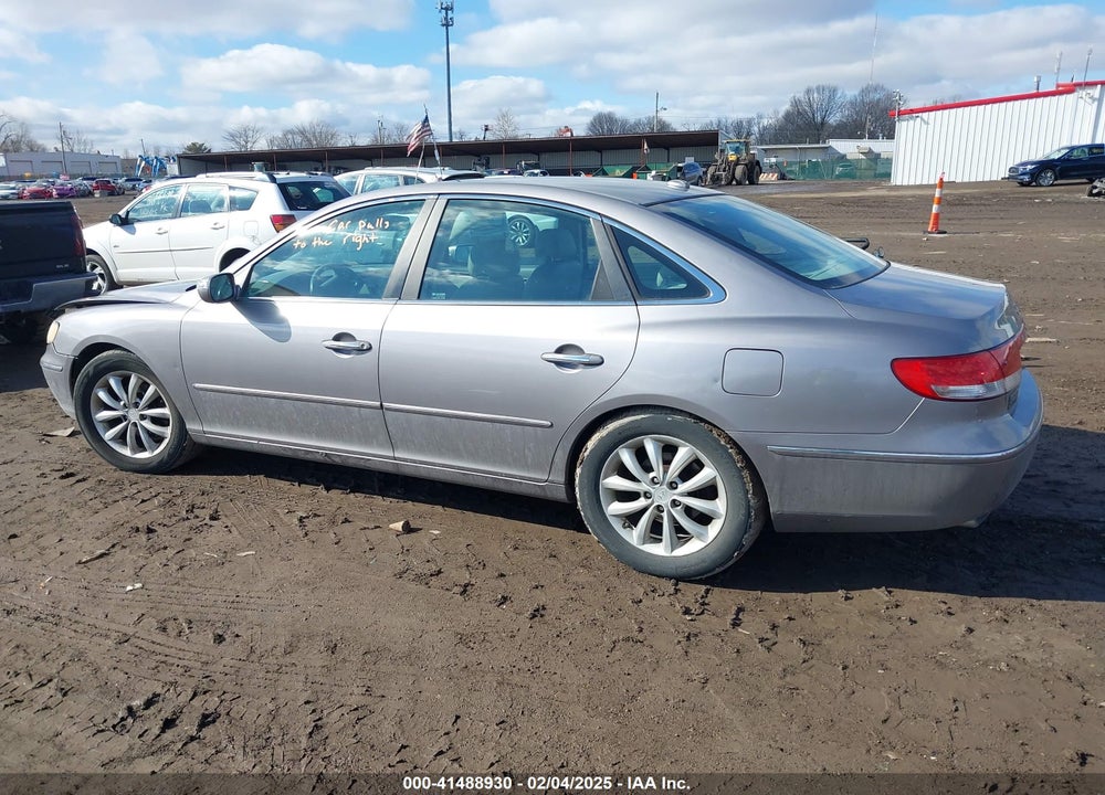 2008 HYUNDAI AZERA VIN: KMHFC46F18A303830