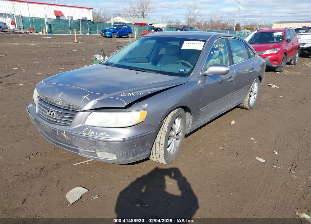 2008 HYUNDAI AZERA VIN: KMHFC46F18A303830