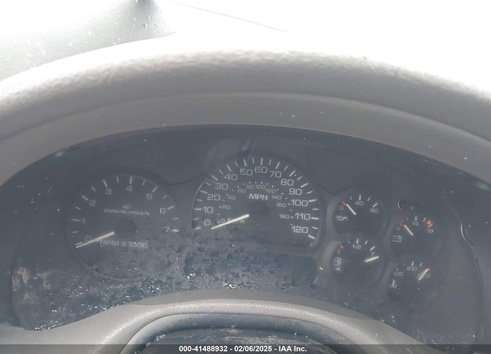 2002 OLDSMOBILE BRAVADA VIN: 1GHDT13S322120582
