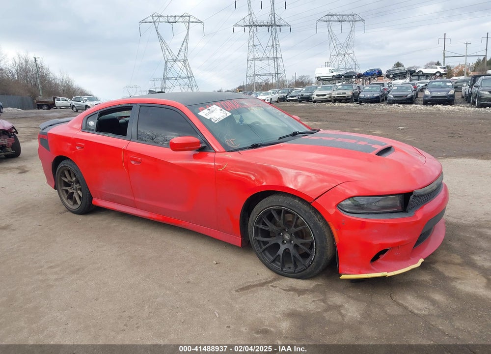 2017 DODGE CHARGER VIN: 2C3CDXCT6HH596095