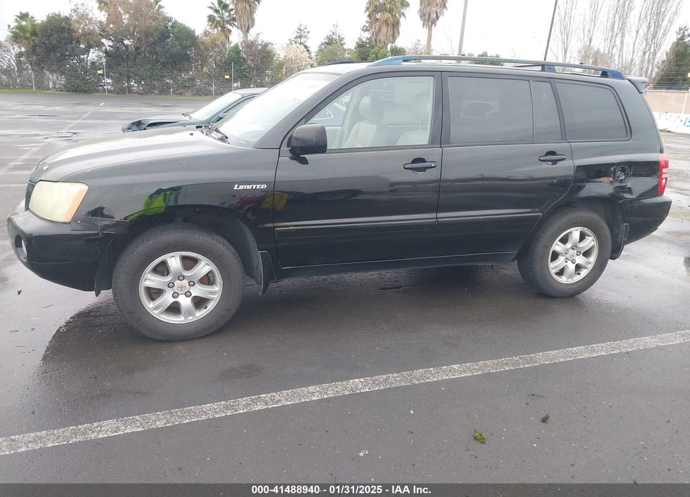 2003 TOYOTA HIGHLANDER LIMITED V6 VIN: JTEHF21A230135145