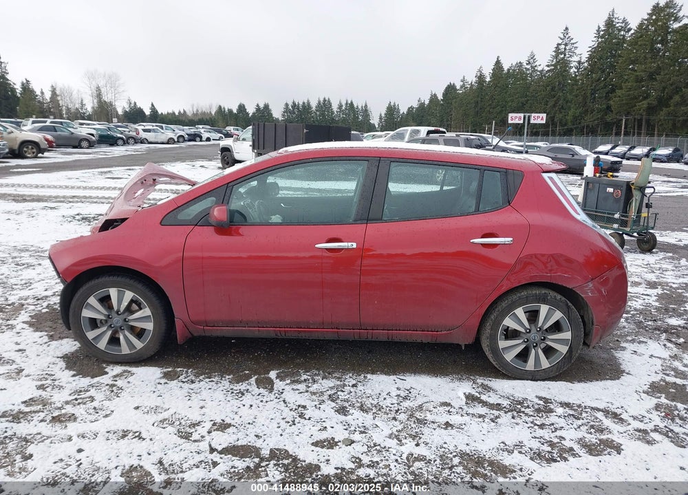 2013 NISSAN LEAF VIN: 1N4AZ0CP6DC402926