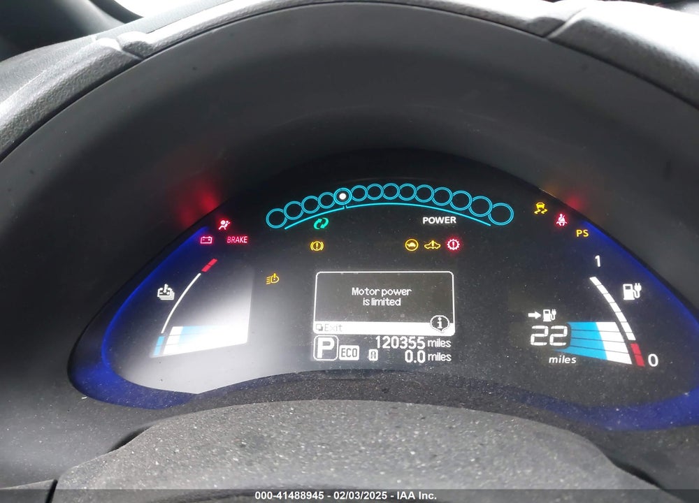 2013 NISSAN LEAF VIN: 1N4AZ0CP6DC402926