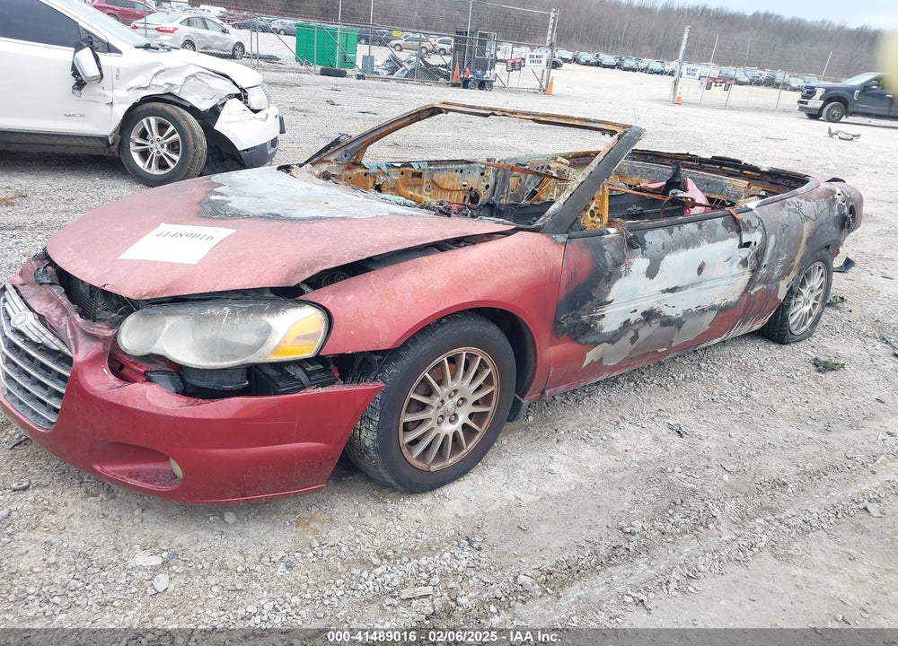2005 CHRYSLER SEBRING TOURING VIN: 1C3EL55R15N608948