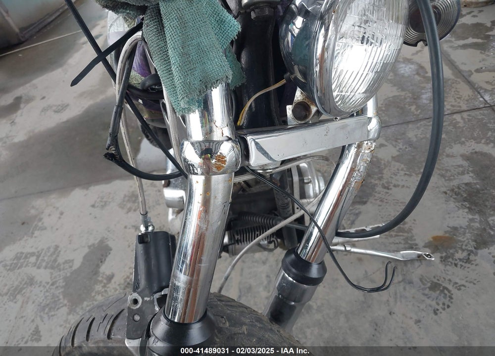 1989 HARLEY-DAVIDSON FXST CUSTOM VIN: 1HD1BKL17KY026757
