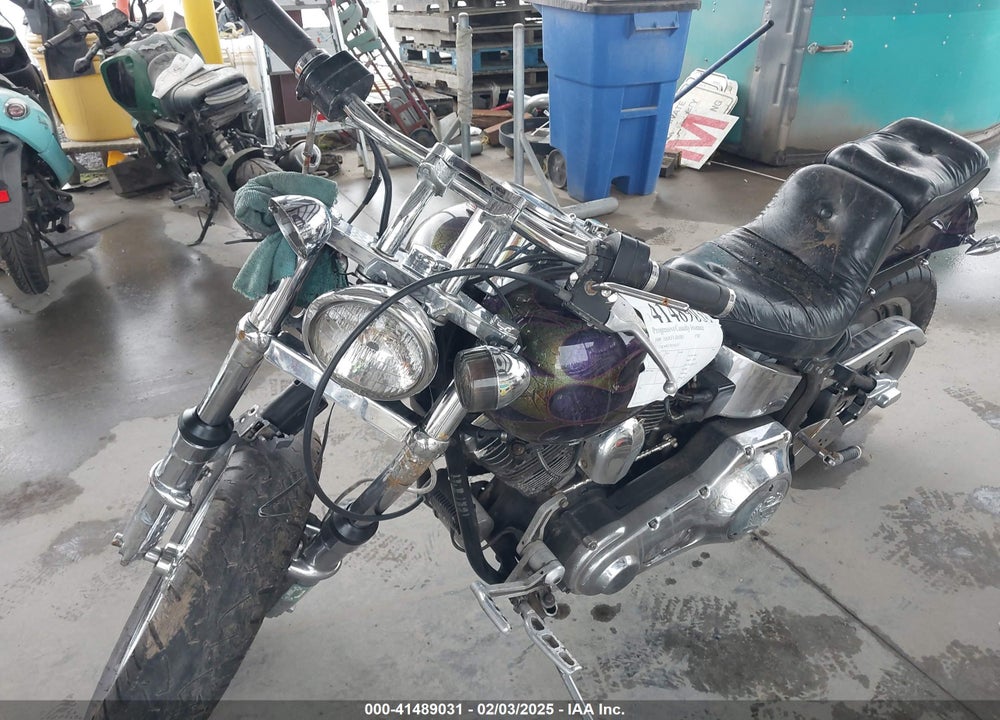 1989 HARLEY-DAVIDSON FXST CUSTOM VIN: 1HD1BKL17KY026757