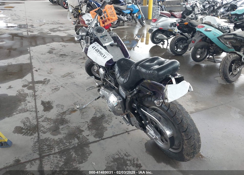 1989 HARLEY-DAVIDSON FXST CUSTOM VIN: 1HD1BKL17KY026757