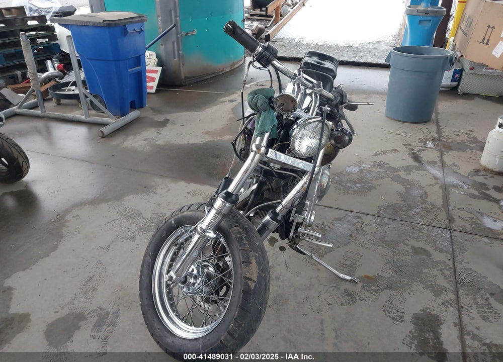 1989 HARLEY-DAVIDSON FXST CUSTOM VIN: 1HD1BKL17KY026757
