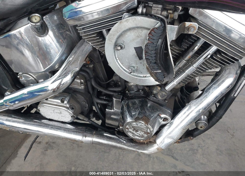 1989 HARLEY-DAVIDSON FXST CUSTOM VIN: 1HD1BKL17KY026757