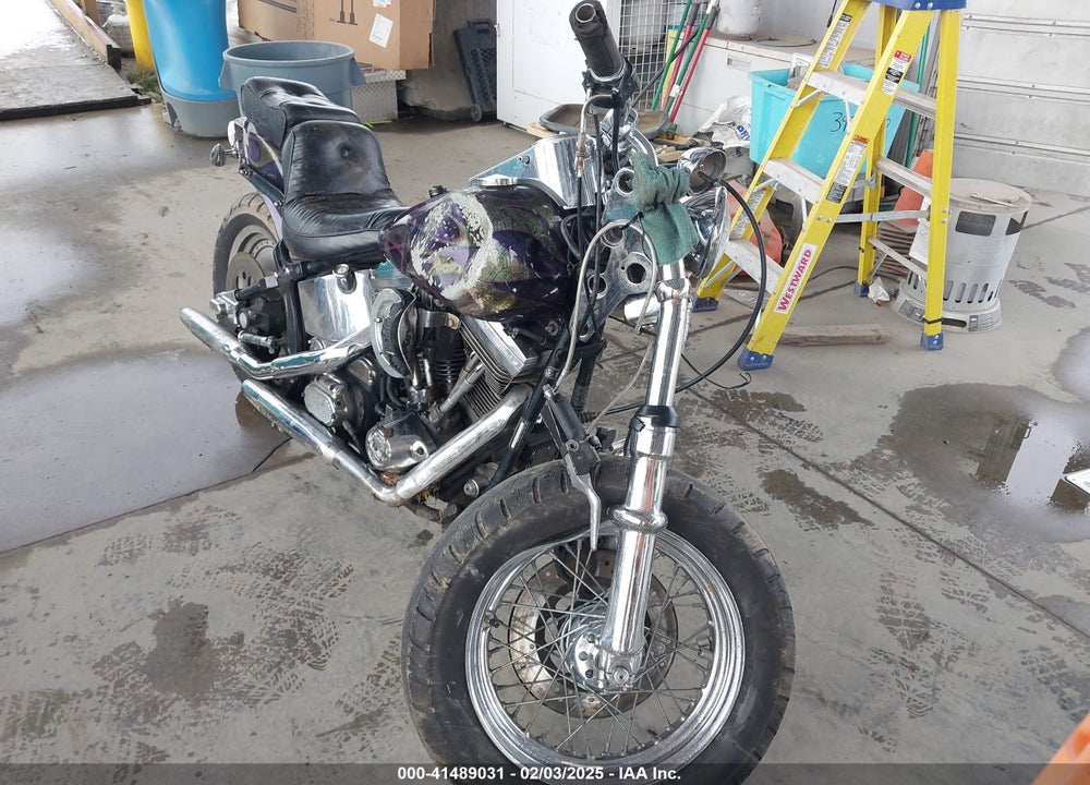 1989 HARLEY-DAVIDSON FXST CUSTOM VIN: 1HD1BKL17KY026757