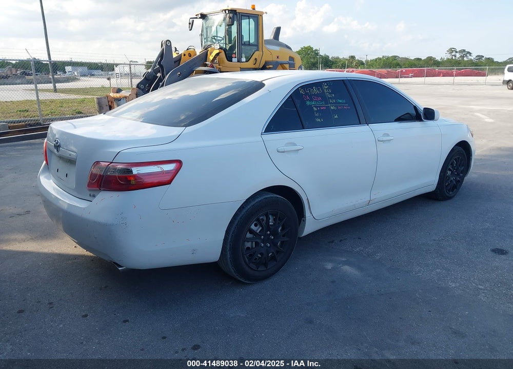 2007 TOYOTA CAMRY LE V6 VIN: 4T1BK46K17U500296