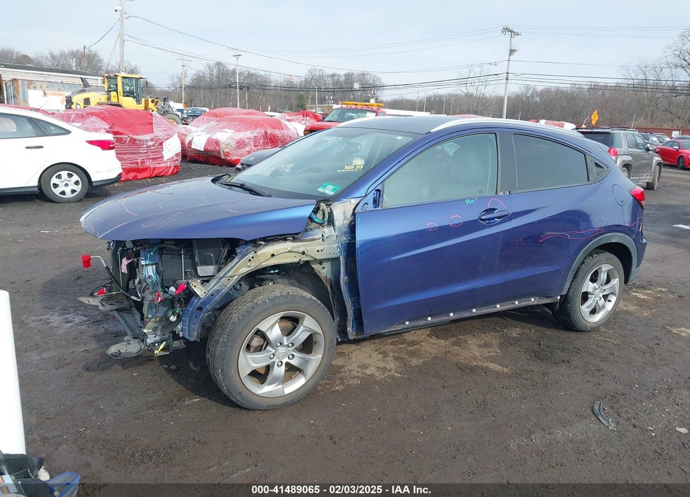 2016 HONDA HR-V VIN: 3CZRU6H78GM763966