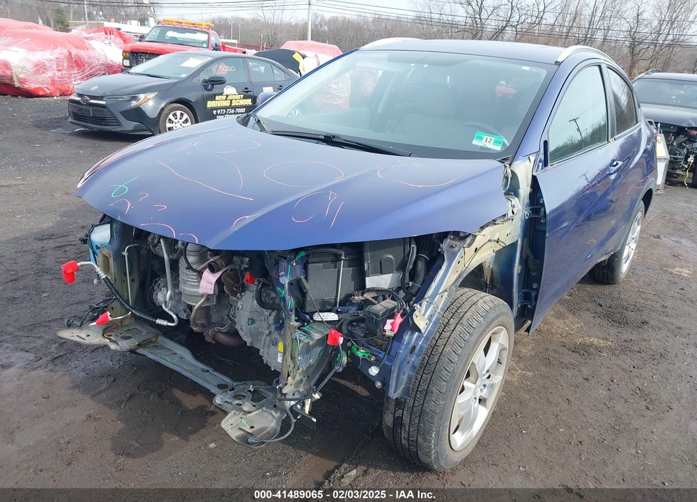 2016 HONDA HR-V VIN: 3CZRU6H78GM763966