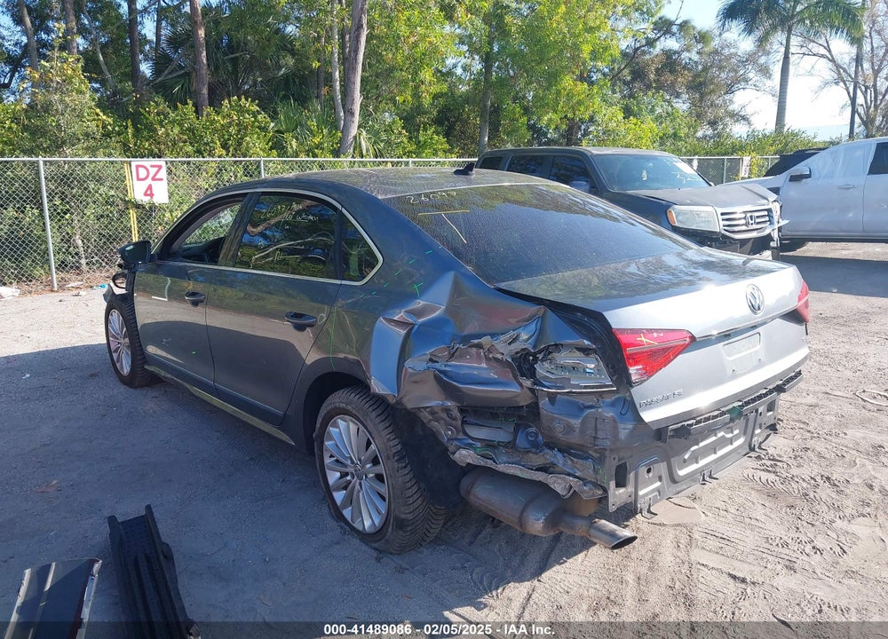 2016 VOLKSWAGEN PASSAT 1.8T SE VIN: 1VWBS7A30GC048804