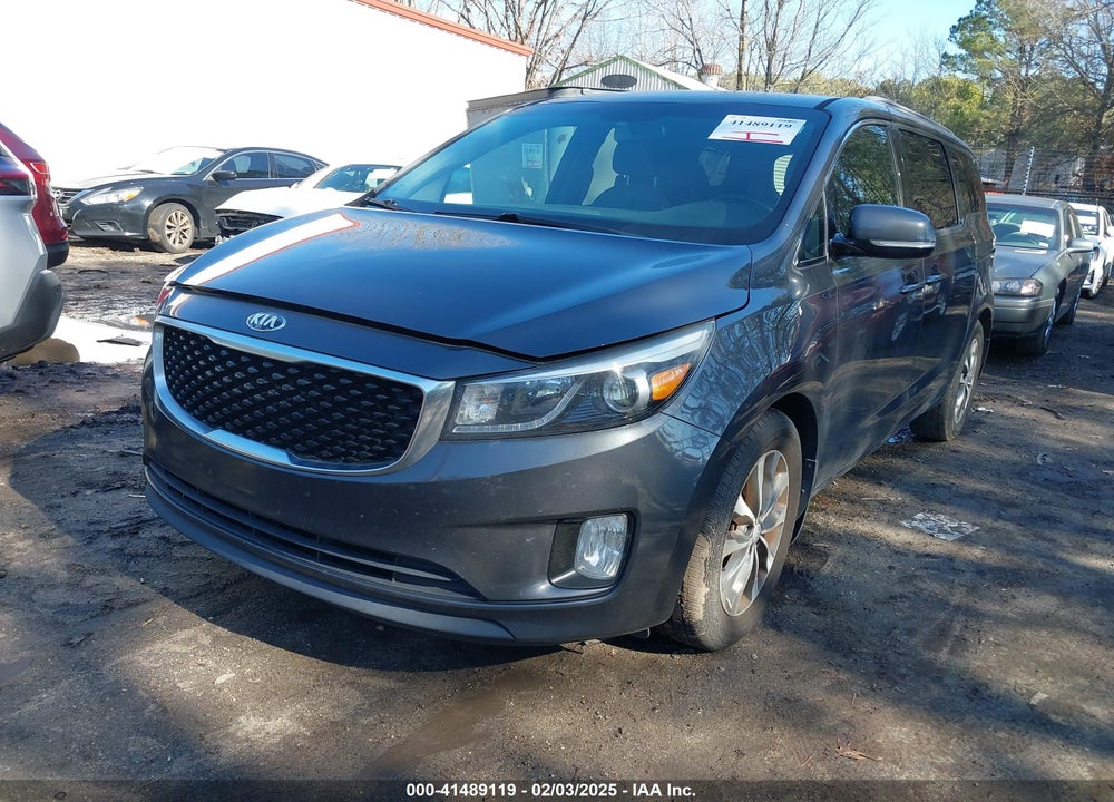 2016 KIA SEDONA SX VIN: KNDMC5C15G6170582