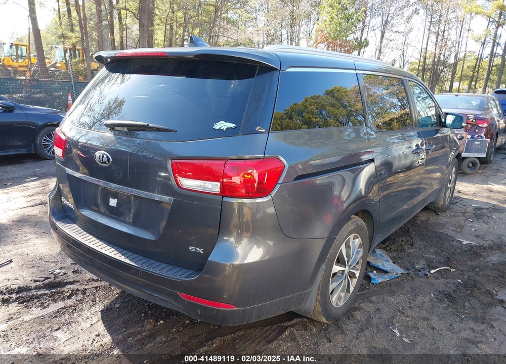 2016 KIA SEDONA SX VIN: KNDMC5C15G6170582