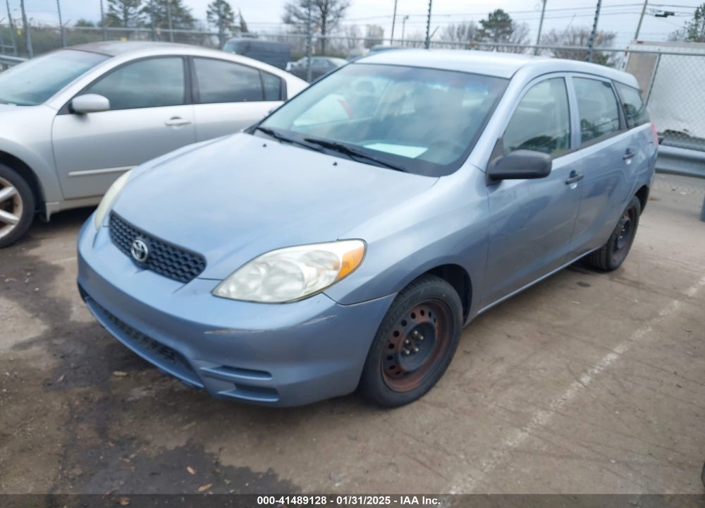 2004 TOYOTA MATRIX STANDARD VIN: 2T1KR32E34C307361