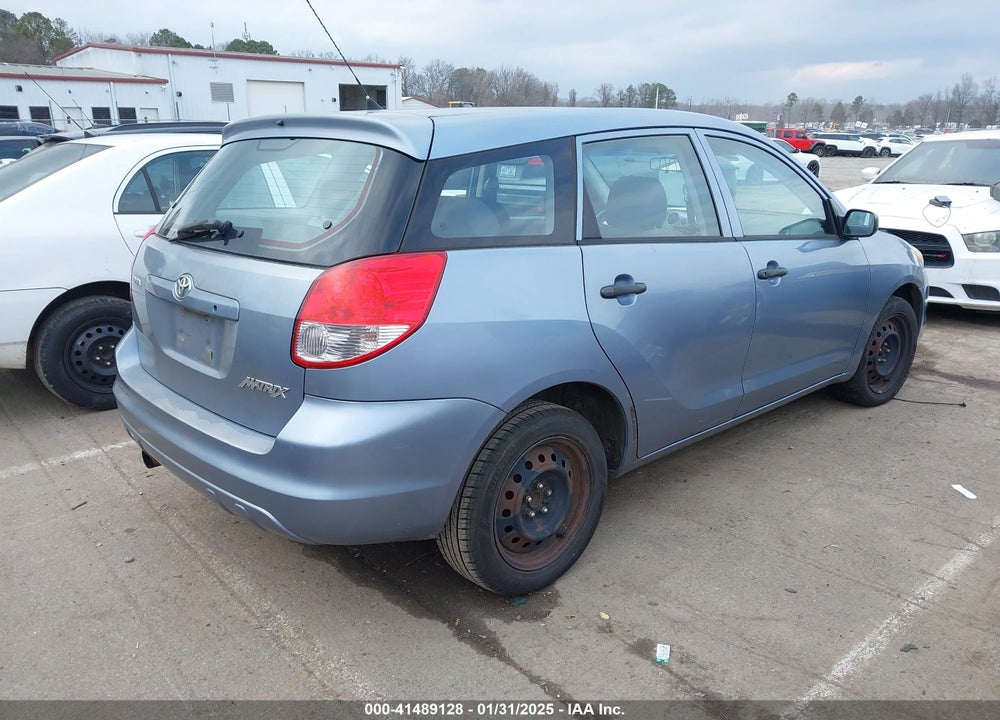 2004 TOYOTA MATRIX STANDARD VIN: 2T1KR32E34C307361