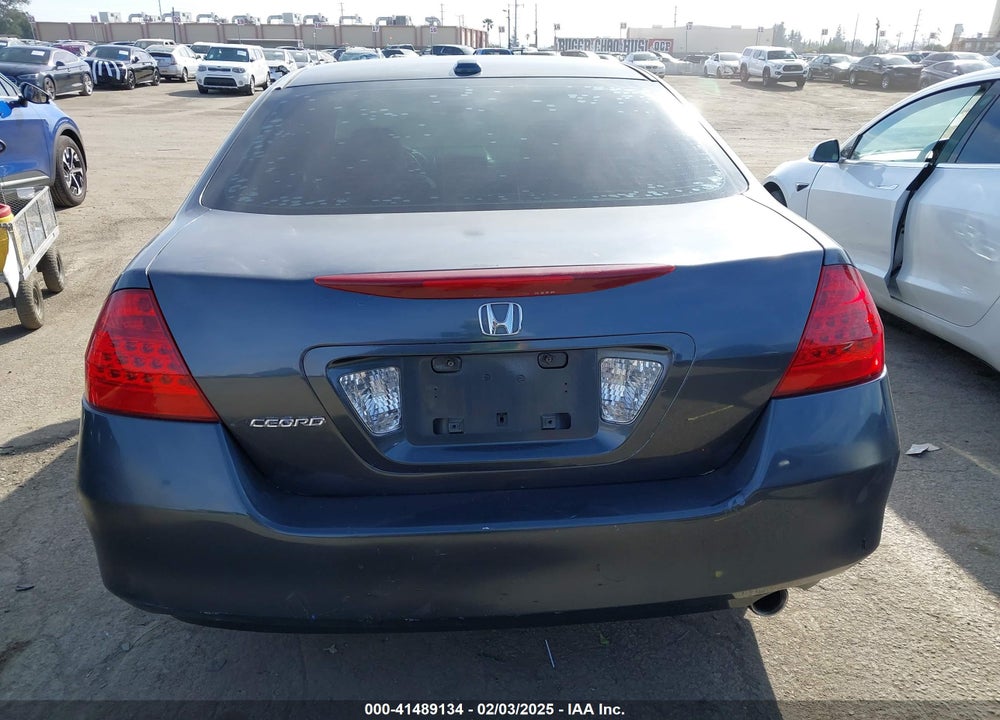 2006 HONDA ACCORD VIN: 1HGCM56876A049468