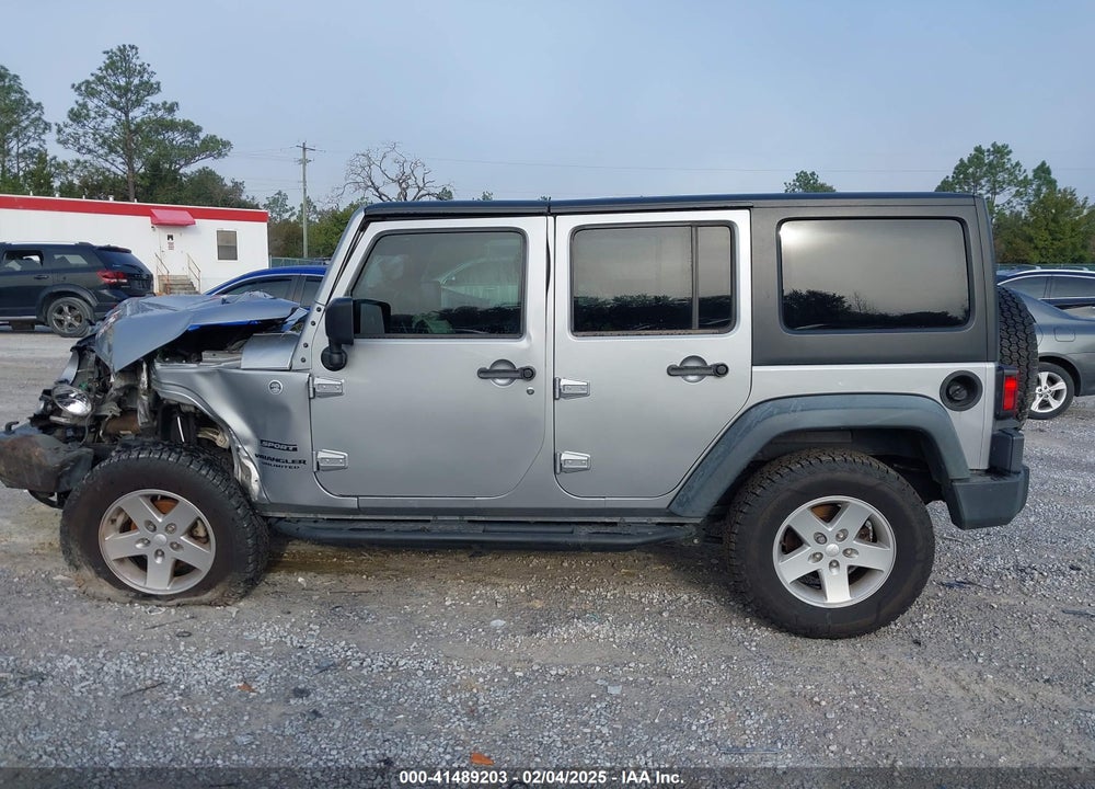 2014 JEEP WRANGLER UNLIMITED SPORT VIN: 1C4BJWDG8EL314792