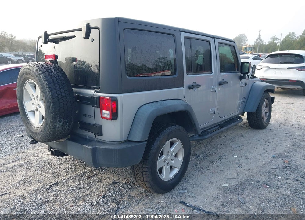 2014 JEEP WRANGLER UNLIMITED SPORT VIN: 1C4BJWDG8EL314792
