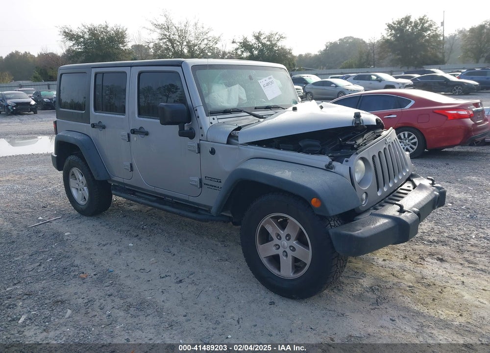2014 JEEP WRANGLER UNLIMITED SPORT VIN: 1C4BJWDG8EL314792
