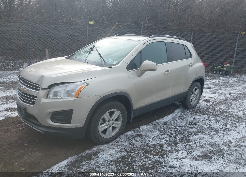 2016 CHEVROLET TRAX LT VIN: 3GNCJPSB8GL247871
