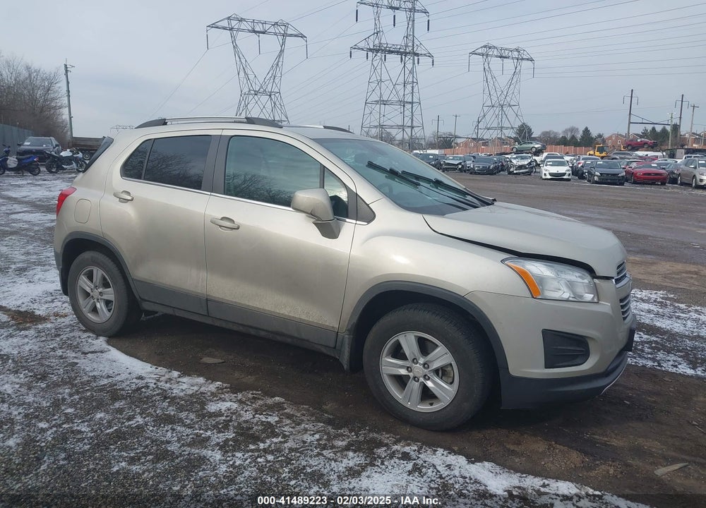 2016 CHEVROLET TRAX LT VIN: 3GNCJPSB8GL247871