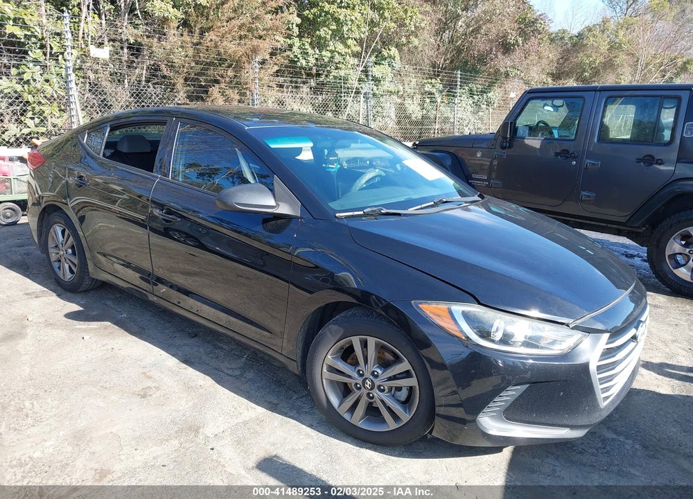 2017 HYUNDAI ELANTRA SE VIN: 5NPD84LF8HH125019
