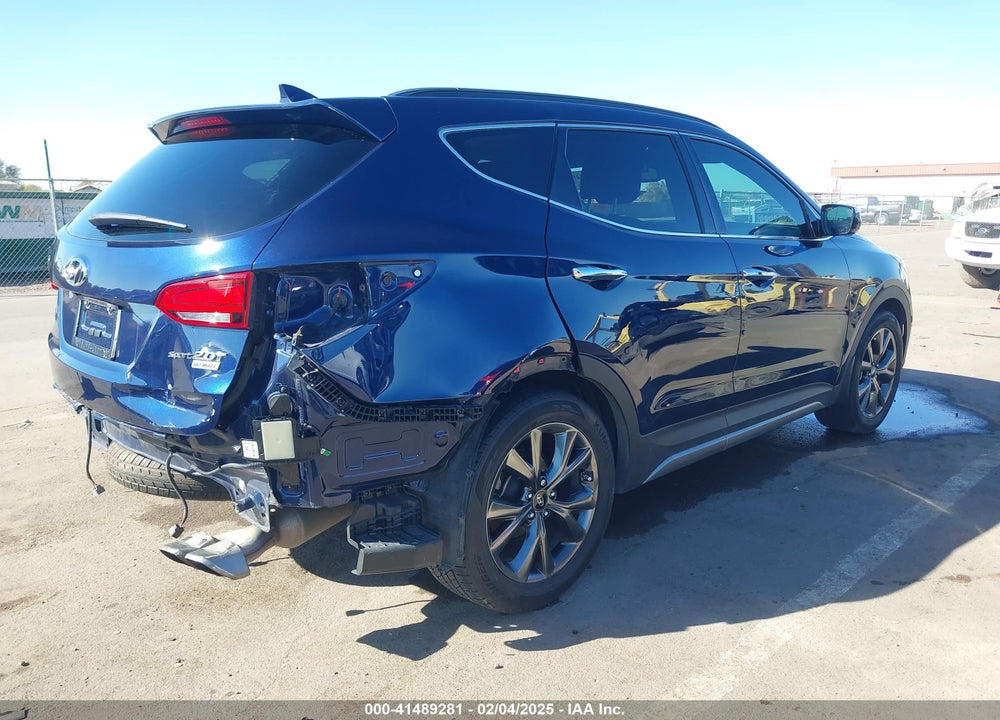 2017 HYUNDAI SANTA FE SPORT 2.0T ULTIMATE VIN: 5XYZW4LA6HG436410