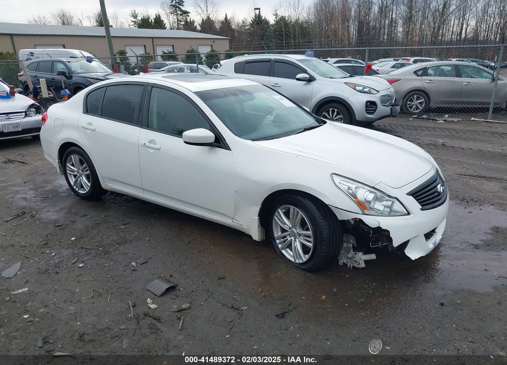 2012 INFINITI G37X VIN: JN1CV6AR7CM972712
