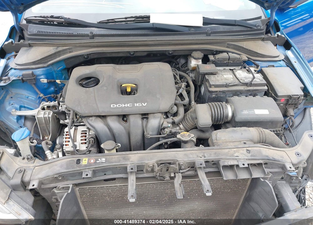 2018 HYUNDAI ELANTRA VIN: KMHD74LF4JU637144