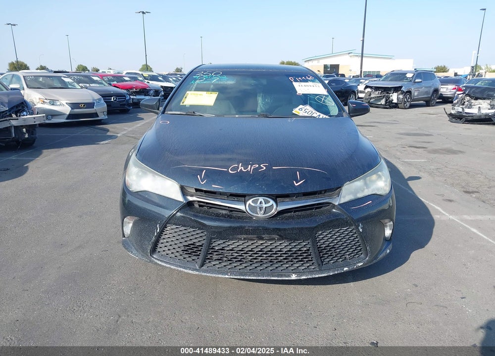 2016 TOYOTA CAMRY SE VIN: 4T1BF1FK7GU582277