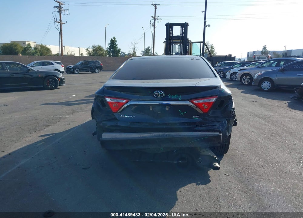 2016 TOYOTA CAMRY SE VIN: 4T1BF1FK7GU582277