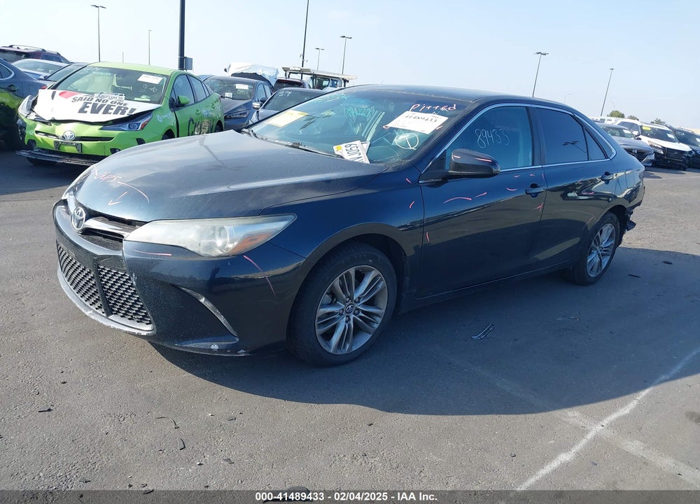 2016 TOYOTA CAMRY SE VIN: 4T1BF1FK7GU582277