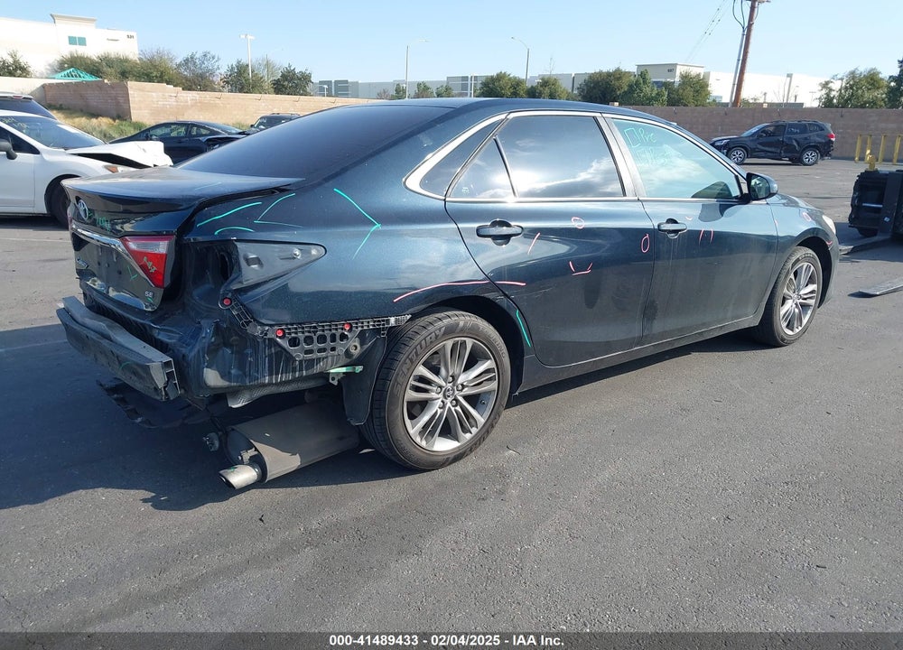 2016 TOYOTA CAMRY SE VIN: 4T1BF1FK7GU582277