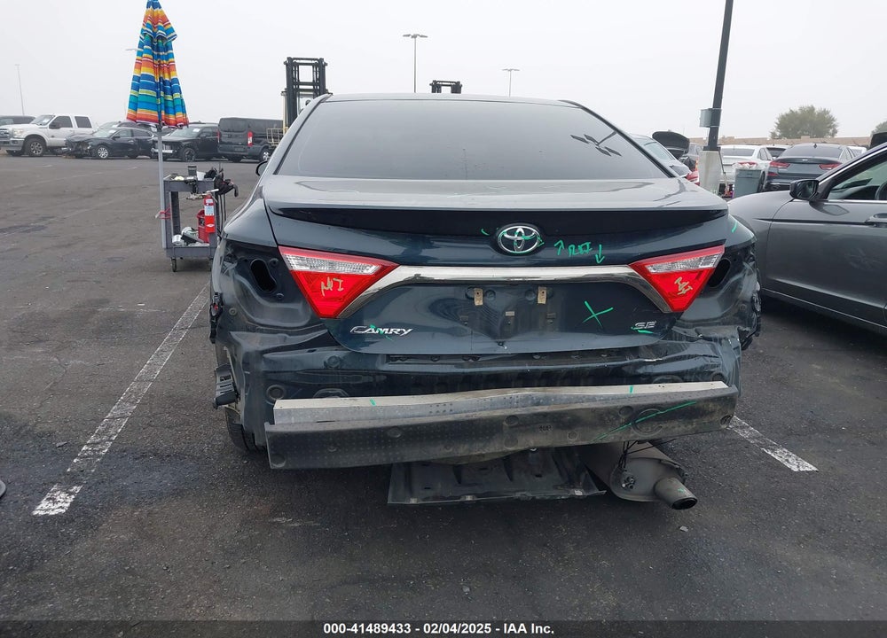 2016 TOYOTA CAMRY SE VIN: 4T1BF1FK7GU582277