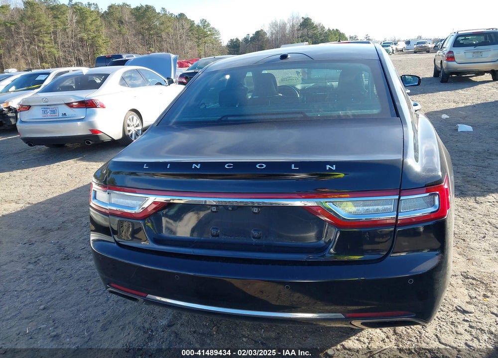2017 LINCOLN CONTINENTAL RESERVE VIN: 1LN6L9RP3H5628165