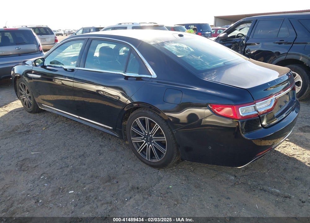 2017 LINCOLN CONTINENTAL RESERVE VIN: 1LN6L9RP3H5628165