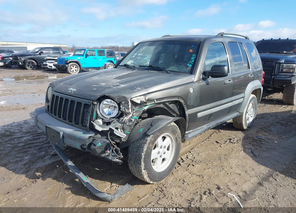 2005 JEEP LIBERTY SPORT VIN: 1J4GL48K15W576469