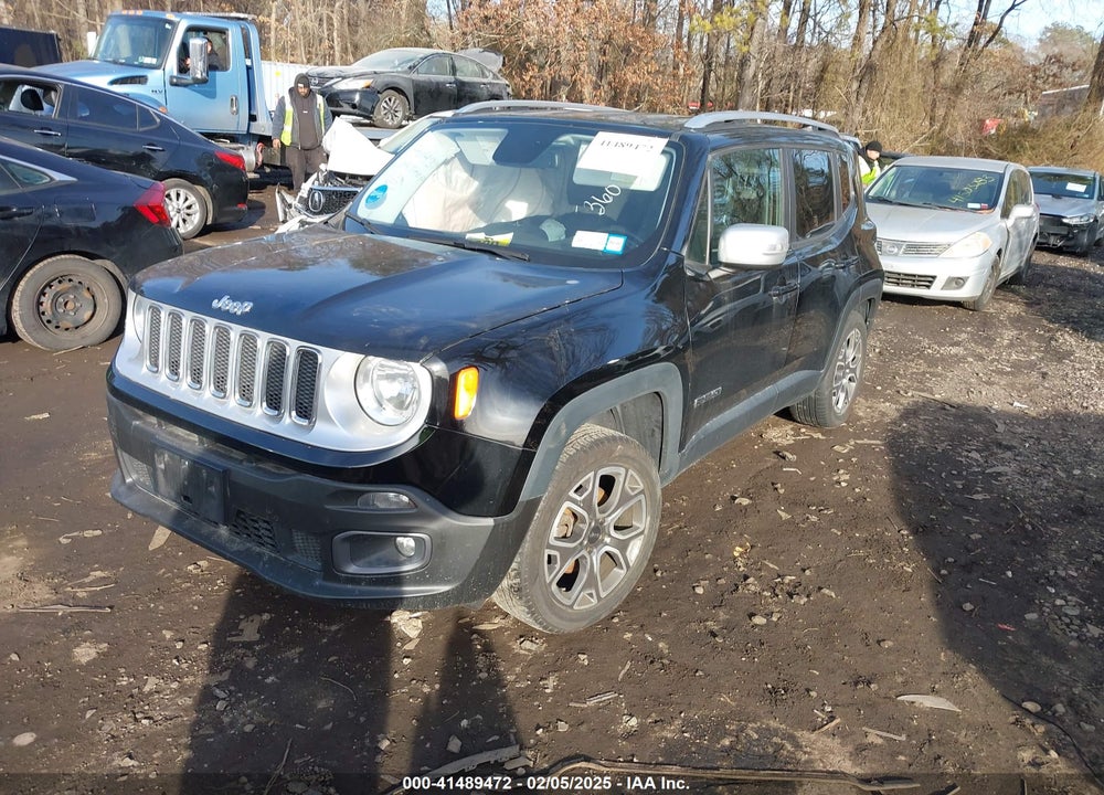 2015 JEEP RENEGADE LIMITED VIN: ZACCJBDT4FPB48522